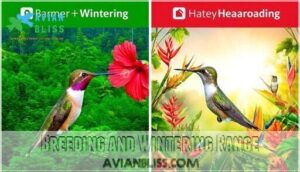 breeding and wintering range breeding and wintering range