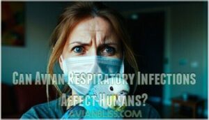 can avian respiratory infections affect humans