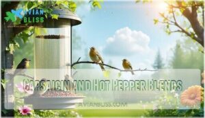 capsaicin and hot pepper blends