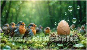 causes and transmission in birds causes and transmission in birds
