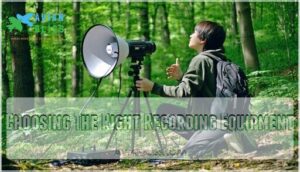 choosing the right recording equipment