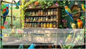 choosing the right supplements