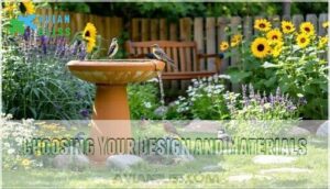 choosing your design and materials