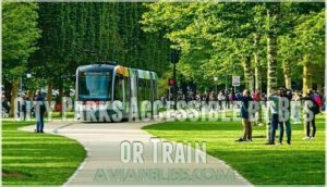 city parks accessible by bus or train city parks accessible by bus or train