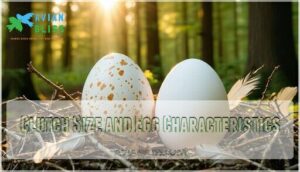 clutch size and egg characteristics