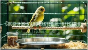 coccidiosis and bacterial infections