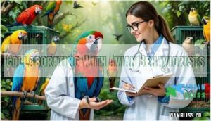 collaborating with avian behaviorists collaborating with avian behaviorists