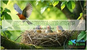 common altricial bird species