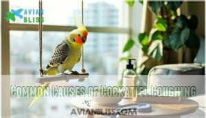 common causes of cockatiel coughing