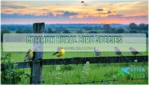 common rural bird species
