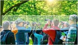 connecting with the local birding community connecting with the local birding community