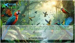conservation challenges for tropical birds