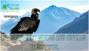 conservation status and threats to survival