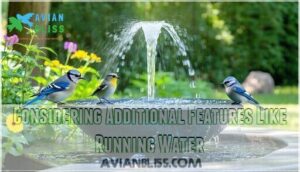 considering additional features like running water