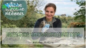 contacting licensed rehabilitators contacting licensed rehabilitators