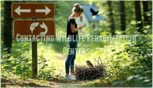 contacting wildlife rehabilitation centers