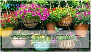 container size and material tips