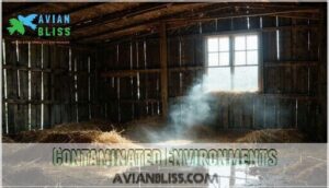 contaminated environments