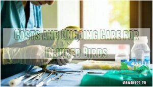 costs and ongoing care for injured birds