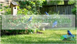 creating a bluebird-friendly yard