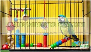 creating a stimulating environment