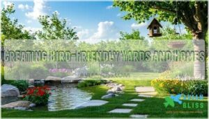 creating bird-friendly yards and homes