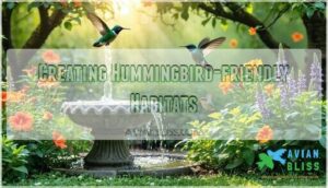 creating hummingbird-friendly habitats