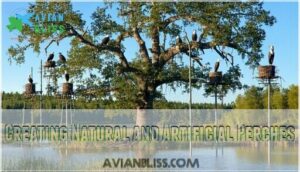 creating natural and artificial perches