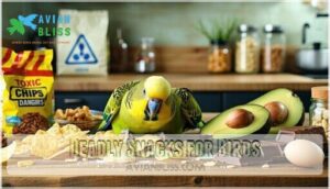 deadly snacks for birds