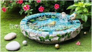 decorating and finishing touches