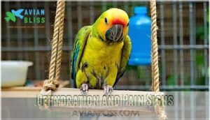 dehydration and pain signs