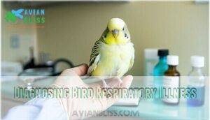 diagnosing bird respiratory illness