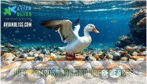 diet composition and preferences