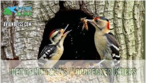 diet of nuttall's woodpecker chicks