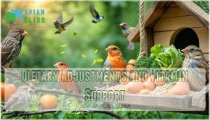 dietary adjustments and vitamin support