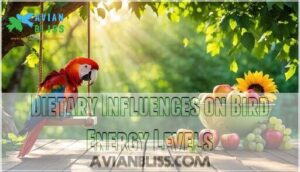 dietary influences on bird energy levels dietary influences on bird energy levels