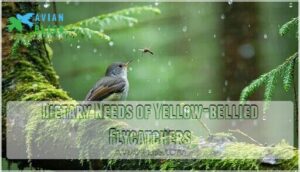 dietary needs of yellow-bellied flycatchers
