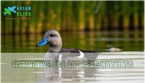 distinctive bill and head markings