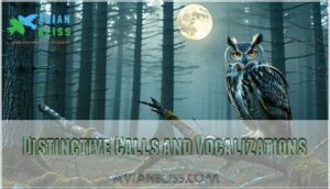 distinctive calls and vocalizations