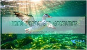 diving behavior and capabilities