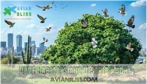 dove habitats and distribution dove habitats and distribution