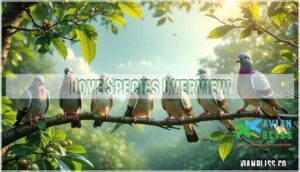 dove species overview dove species overview