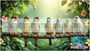 early intervention and vet care