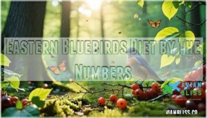 eastern bluebirds diet by the numbers