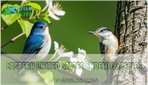eastern united states endemic species