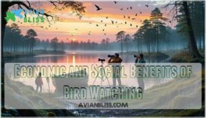 economic and social benefits of bird watching