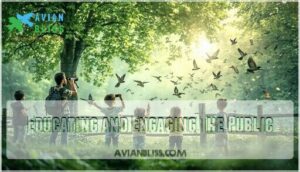 educating and engaging the public