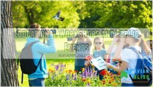 educational workshops and public events
