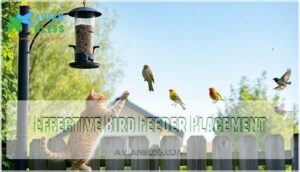 effective bird feeder placement effective bird feeder placement