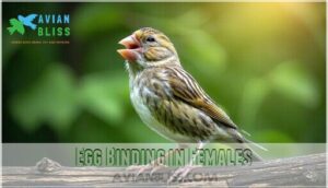 egg binding in females
